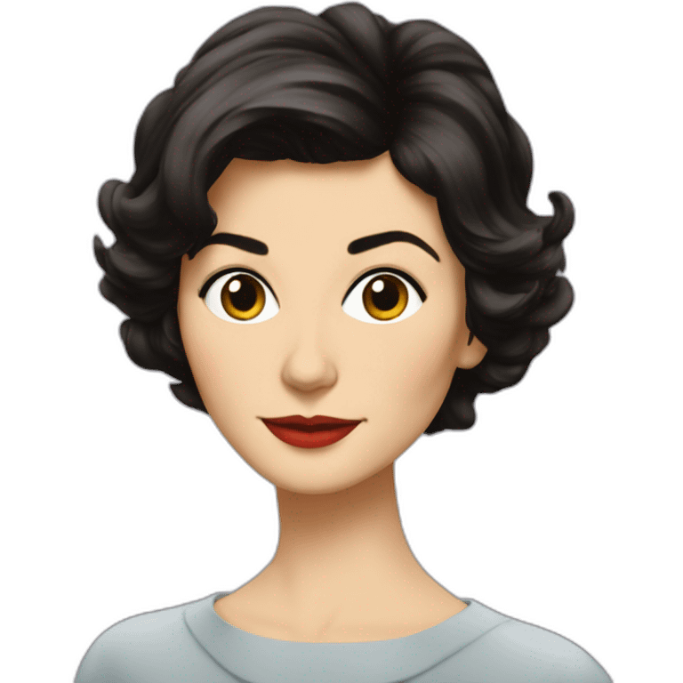 Audrey Tautou emoji