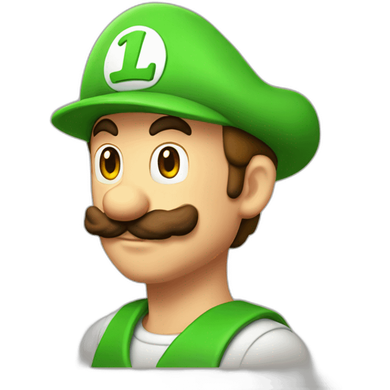 luigi sur peach emoji