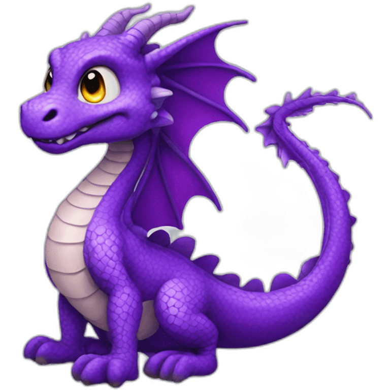 purple dragon emoji