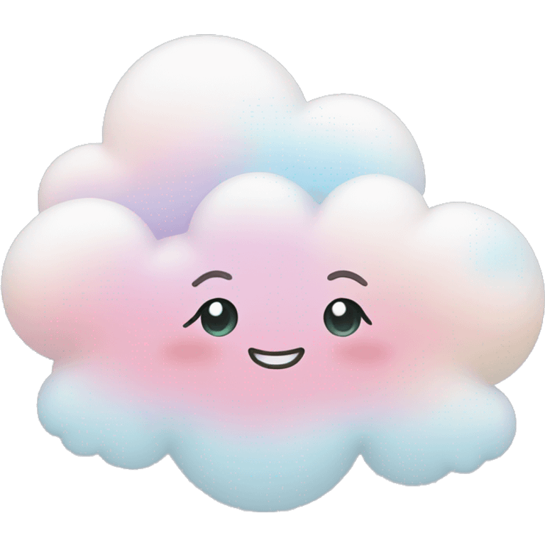 Pastel Cloud emoji