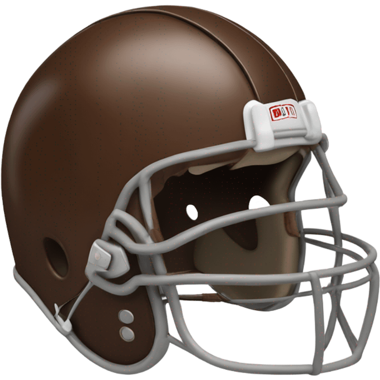 leather football helmet emoji