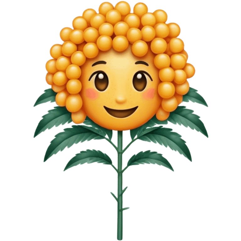 Mimosa smiling emoji