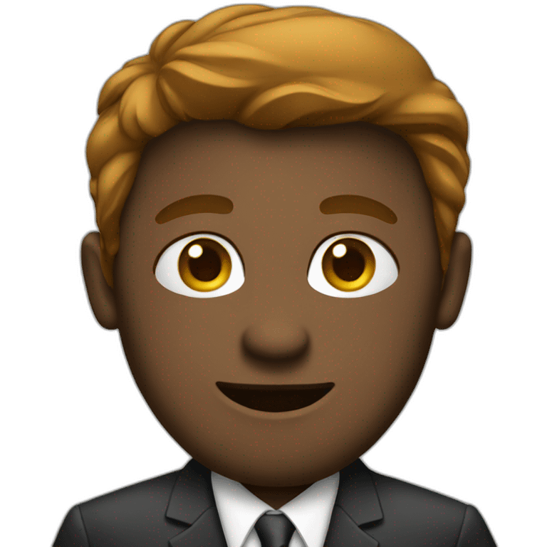 person in suit emoji