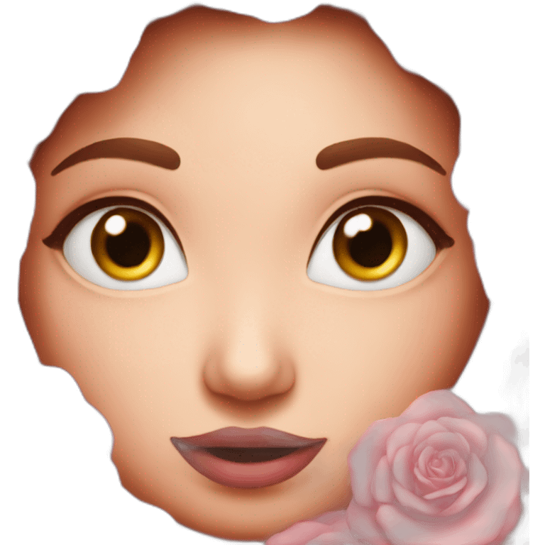 Coeur rose emoji