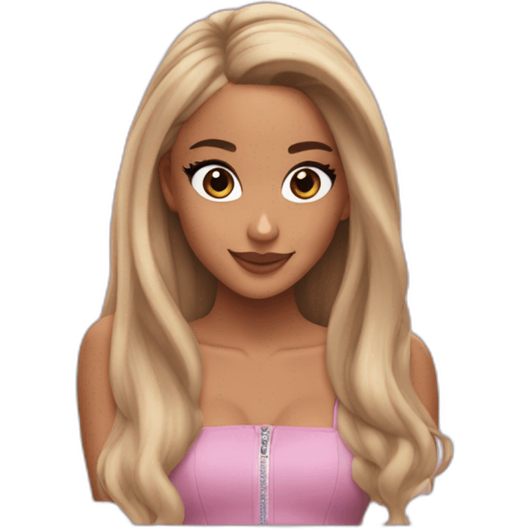 Ariana Grande from the 7 rings music video emoji