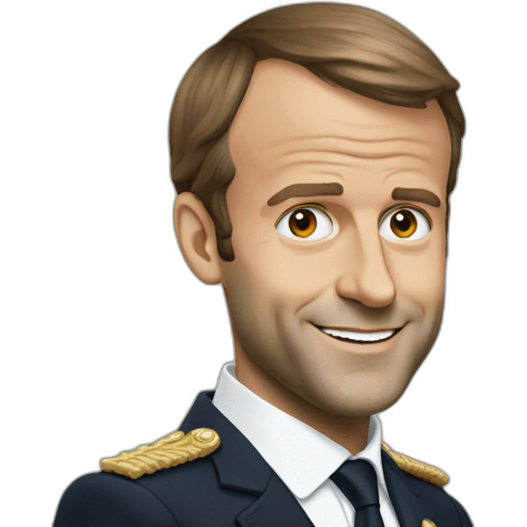 Emmanuel Macron  emoji