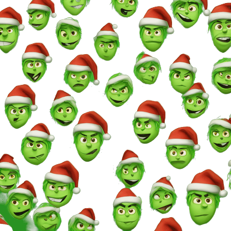 henry cavill as grinch emoji