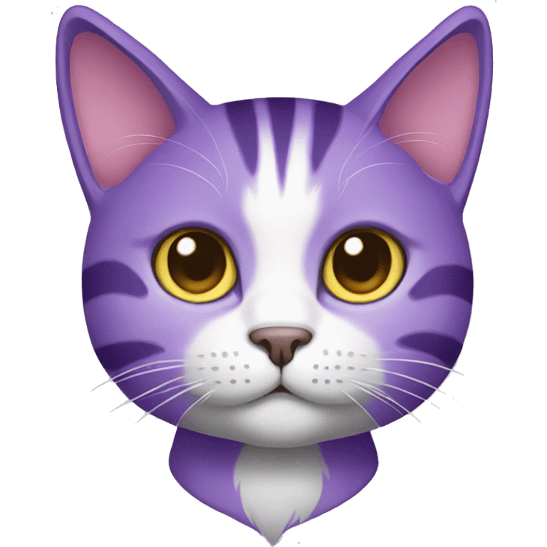 purple cat emoji