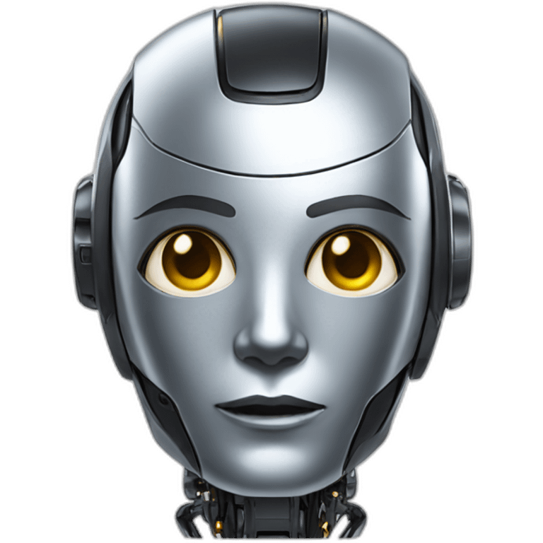 I robot, sunny emoji