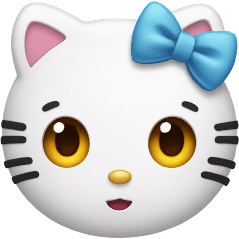 Cute hello kitty emoji emoji