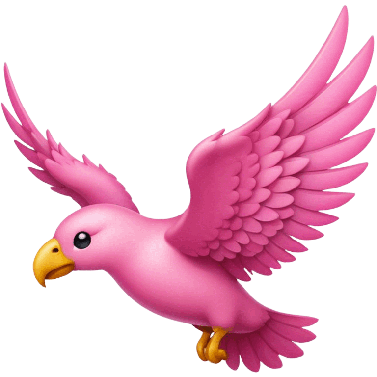 pink-wing emoji