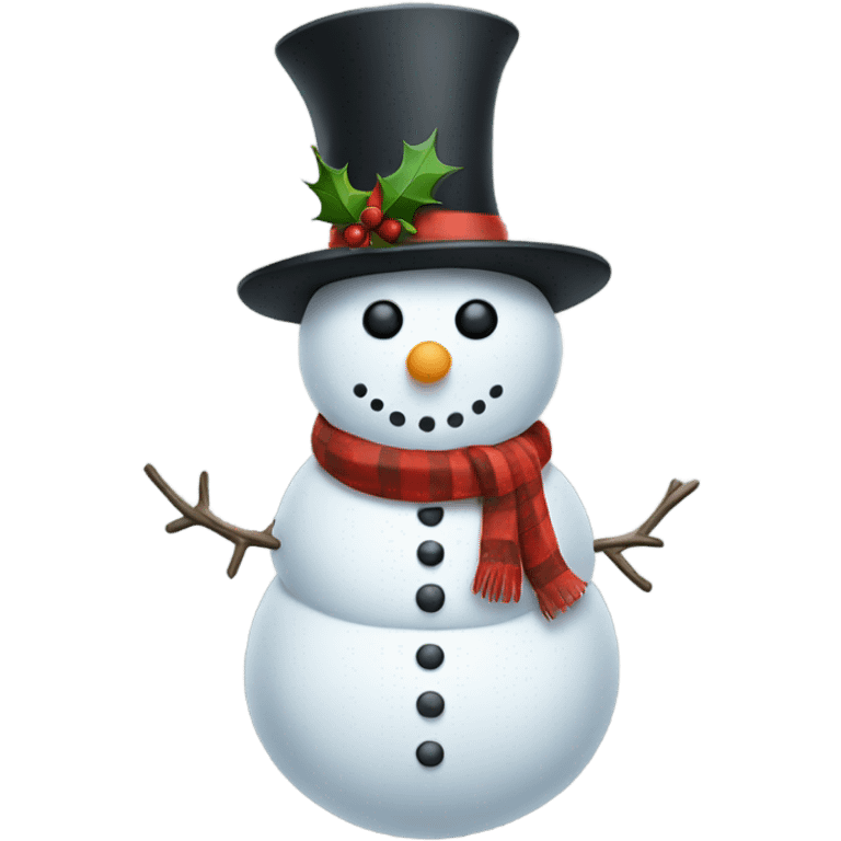 full body christmas hat snowman emoji