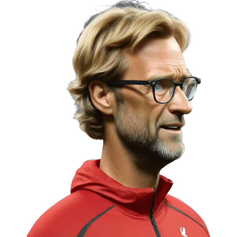 Klopp hand to face emoji