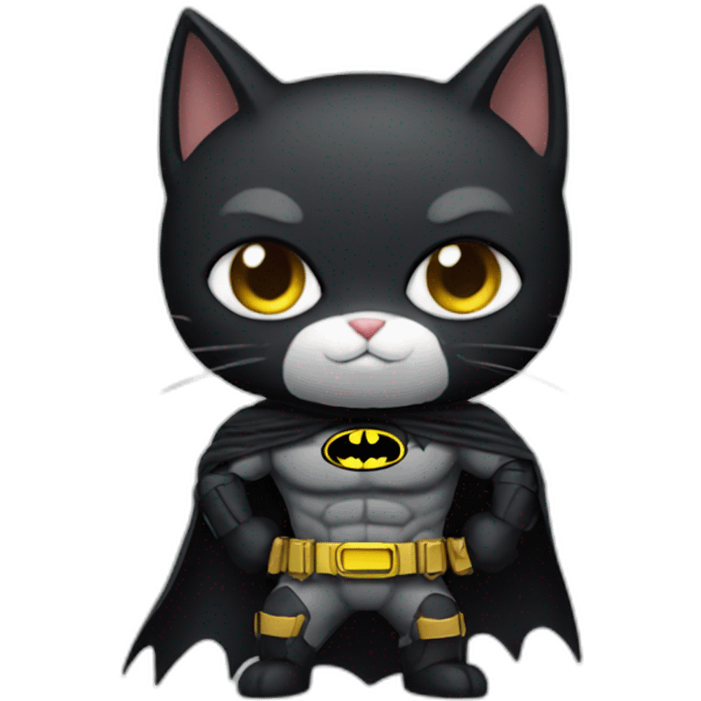 Batman cat emoji