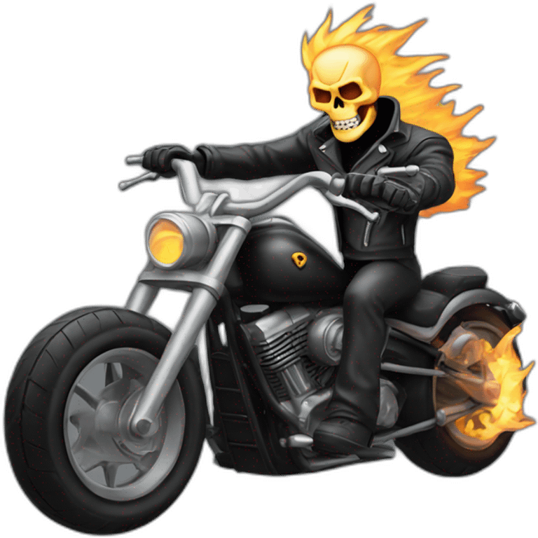 Dire Ghost rider emoji