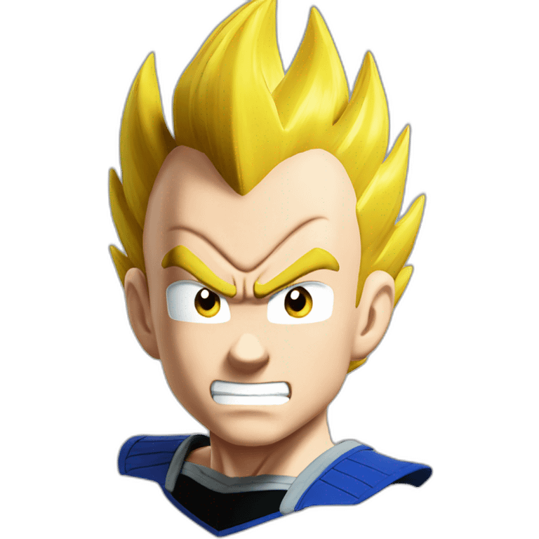 Vegeta 4k headshot emoji