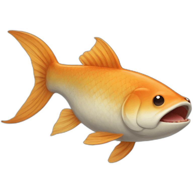 Dog fish emoji