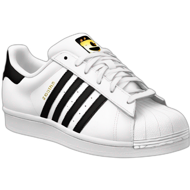 Adidas superstar shoes emoji