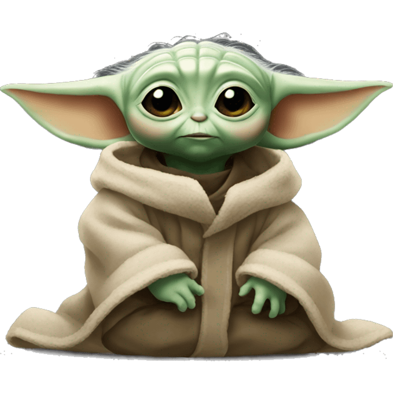 Baby yoda bravo emoji