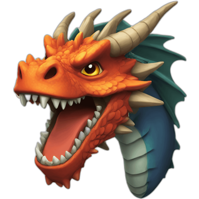 Epic dragon emoji