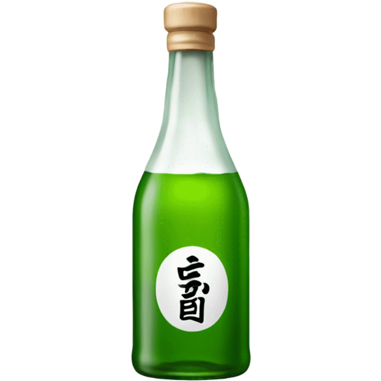 Soju bottle emoji