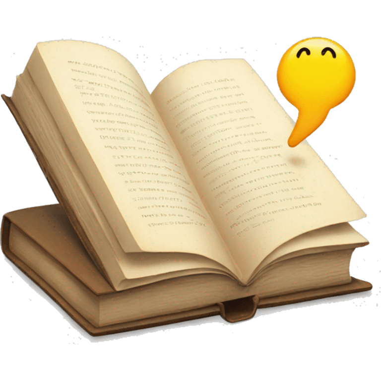 book and exclamation mark emoji