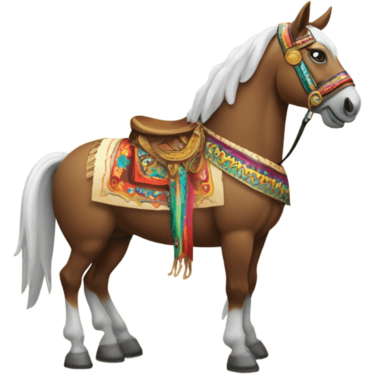 A Mexican horse  emoji