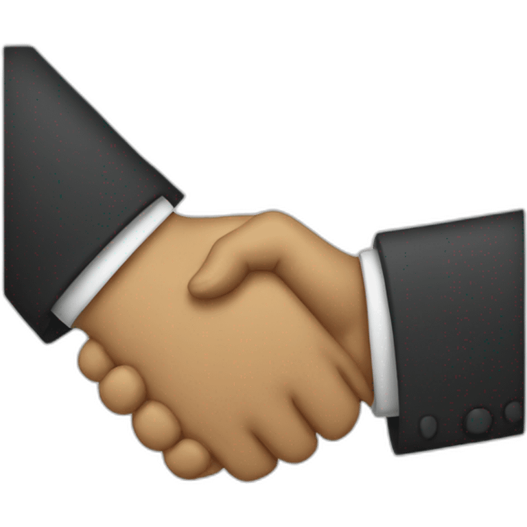 Donald Trump handshake emoji