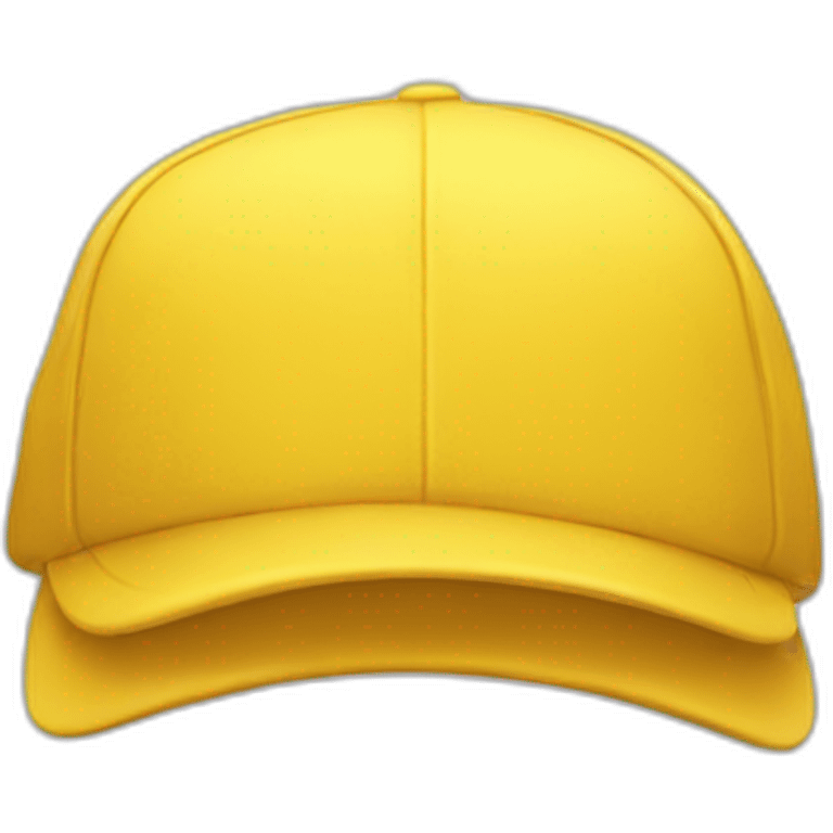 Yellow cap emoji