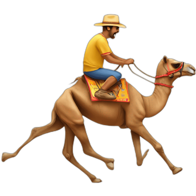 camel racing emoji