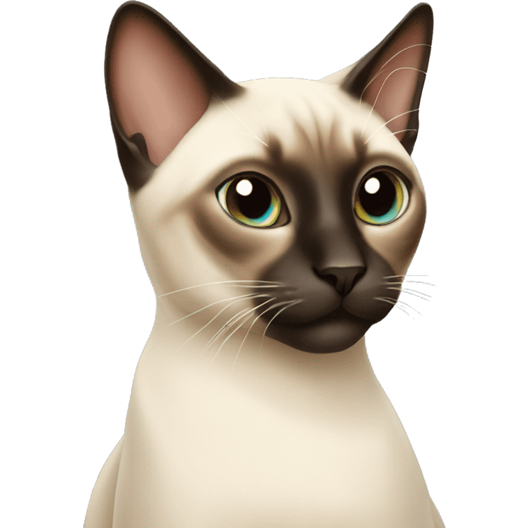 Siamese cat emoji