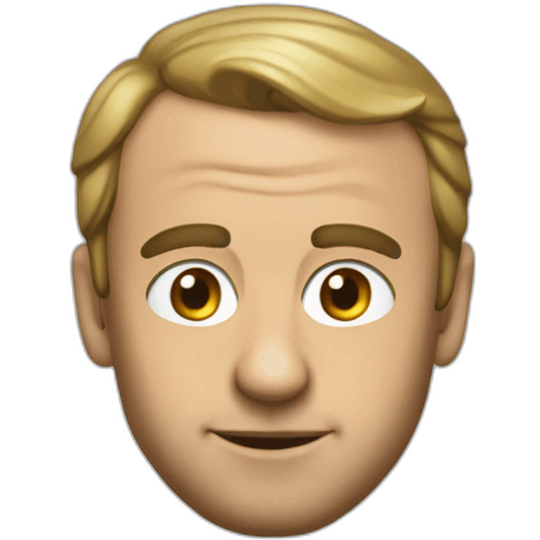 Caca macron emoji