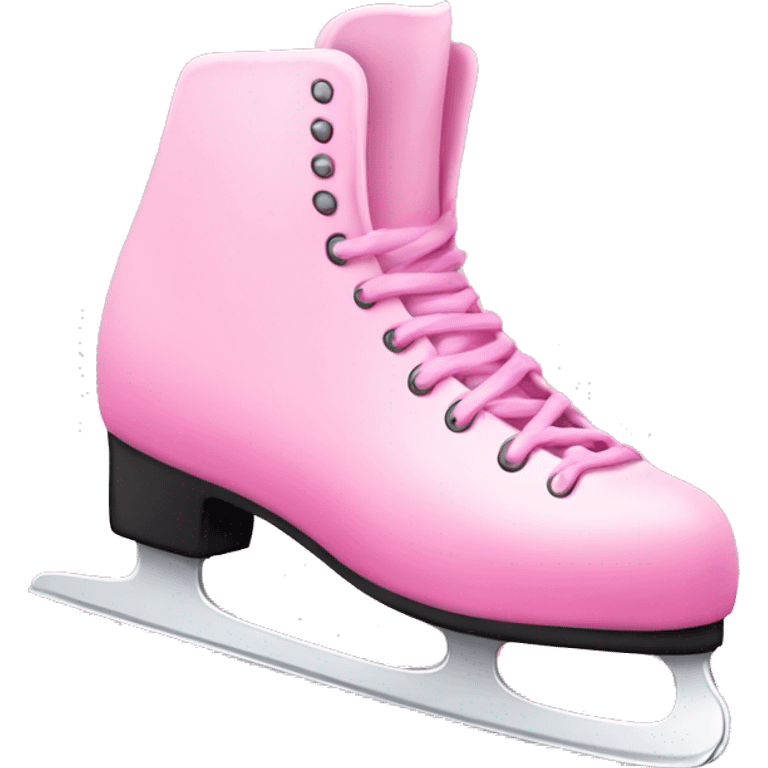 Pink ice skates  emoji