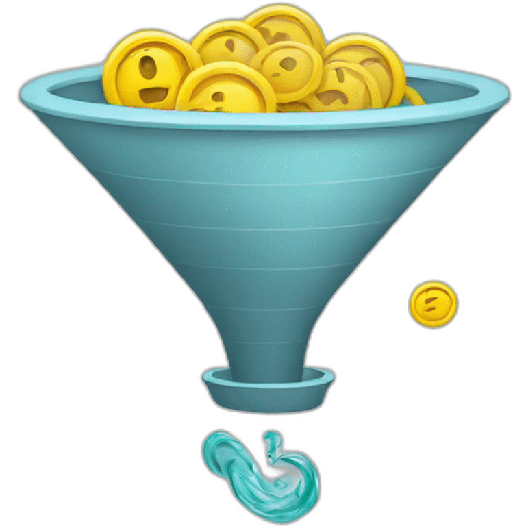 sales funnel money emoji