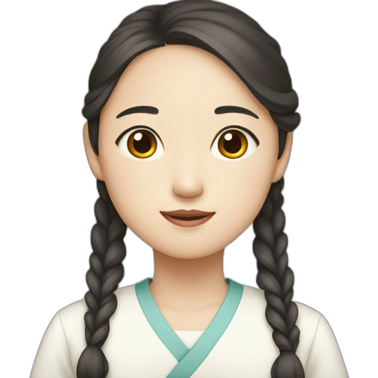 Korean girl emoji