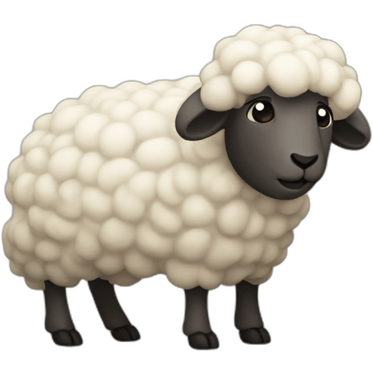 Sheep fighting  emoji