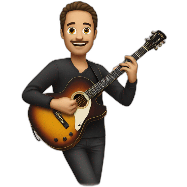 Guitard classique emoji