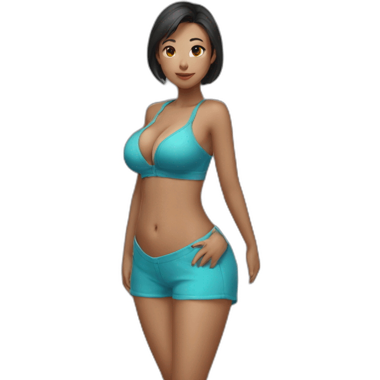 潜乳沟 emoji