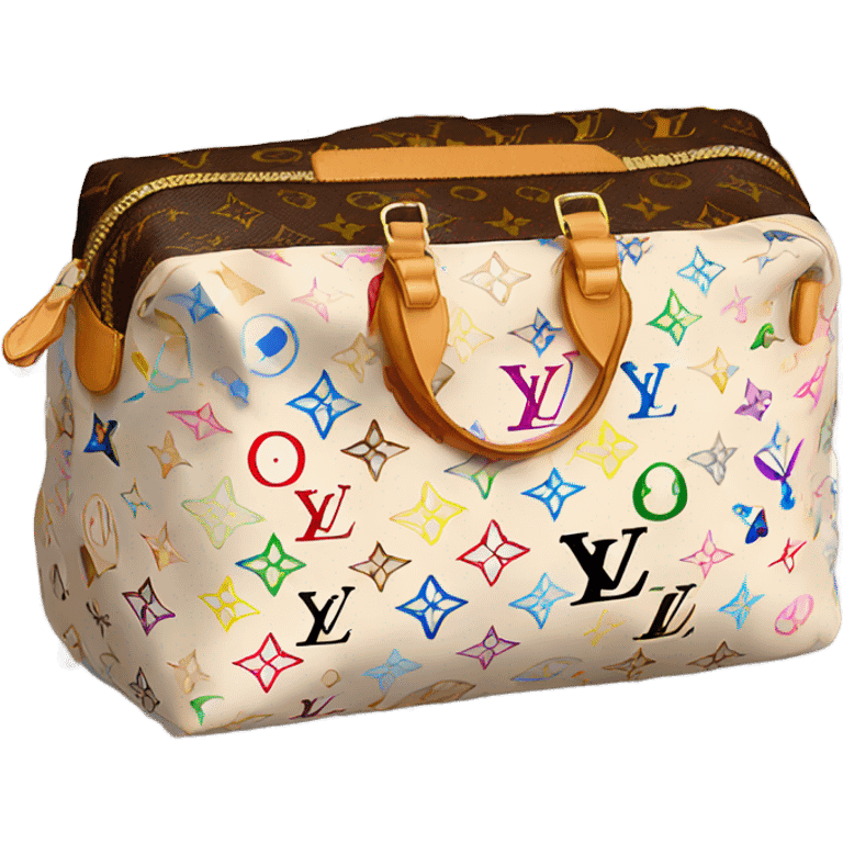 Louis Vuitton cosmetic bag  emoji