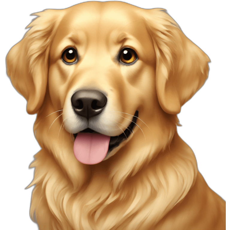 Golden retriever  emoji