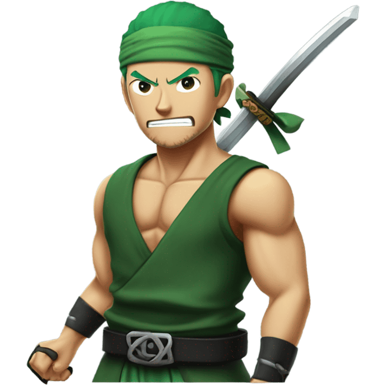 zoro from one piece emoji