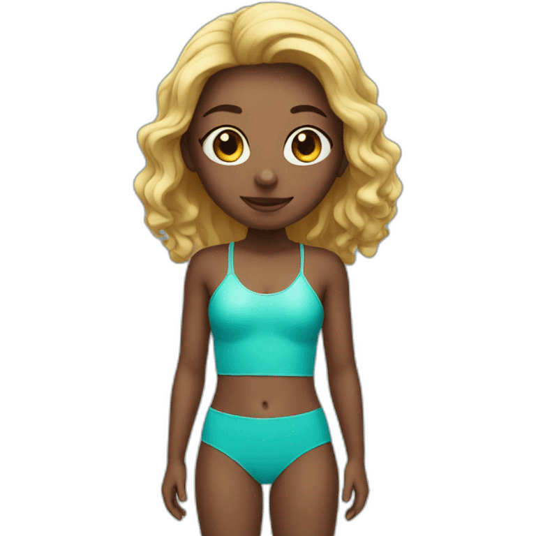 Girl In the Swimsuit emoji