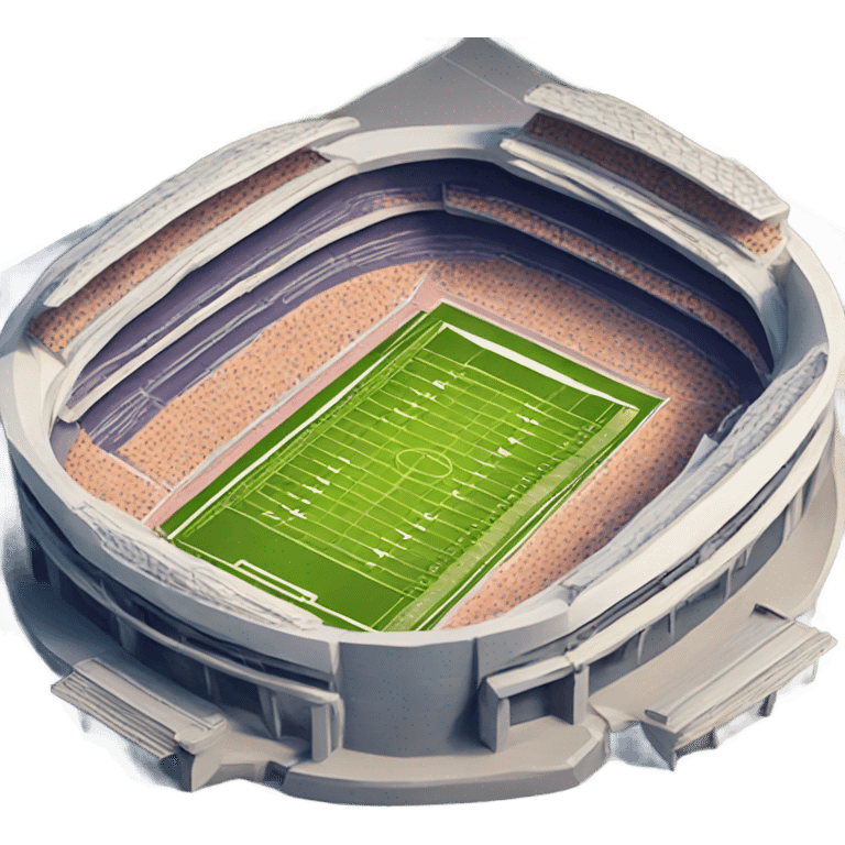 Football stadium  emoji