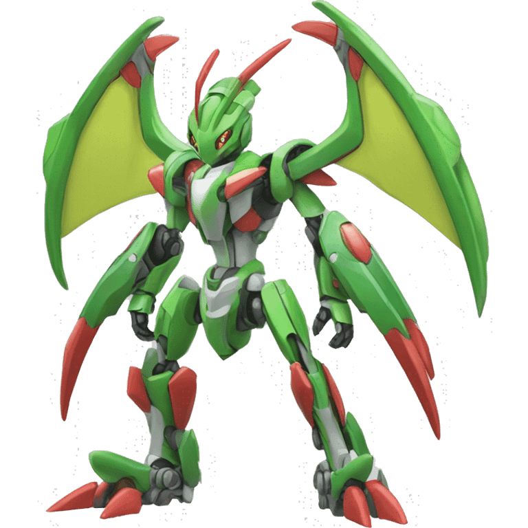 Mechanical Flygon-dragon-Medabot-Mecha full body emoji