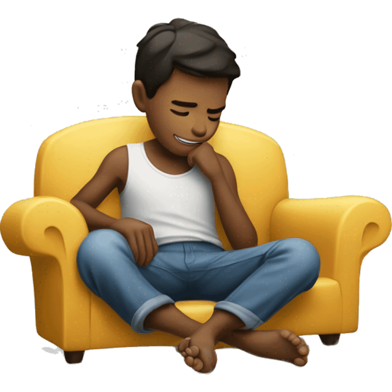 Niño chillando  emoji