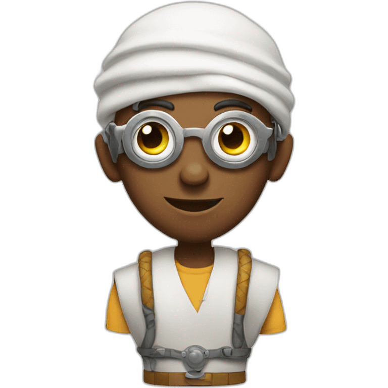 robot genius aladdin emoji