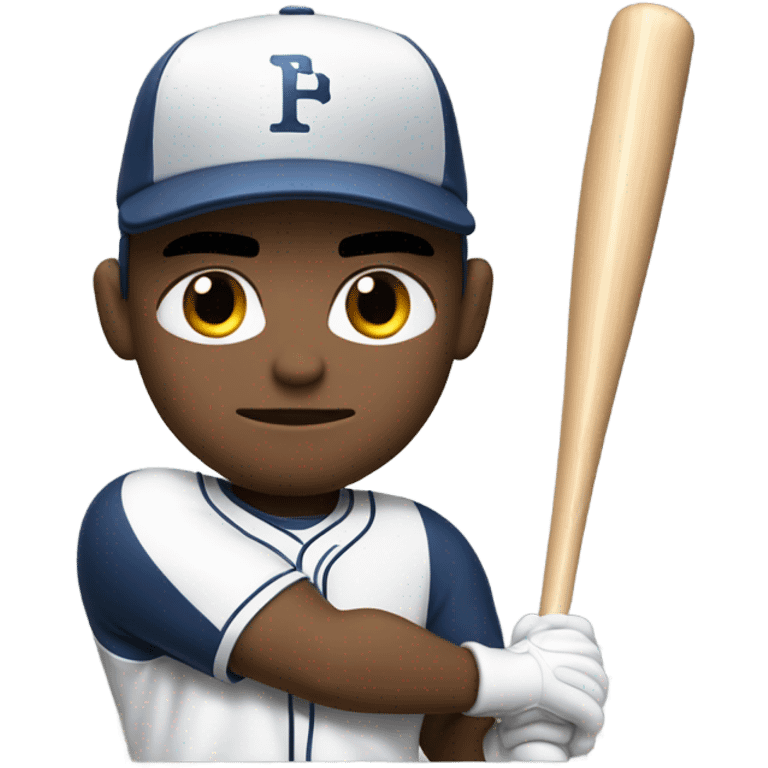 A baseball player emoji