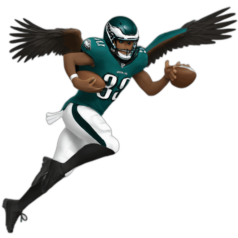 Eagles Swoop football emoji