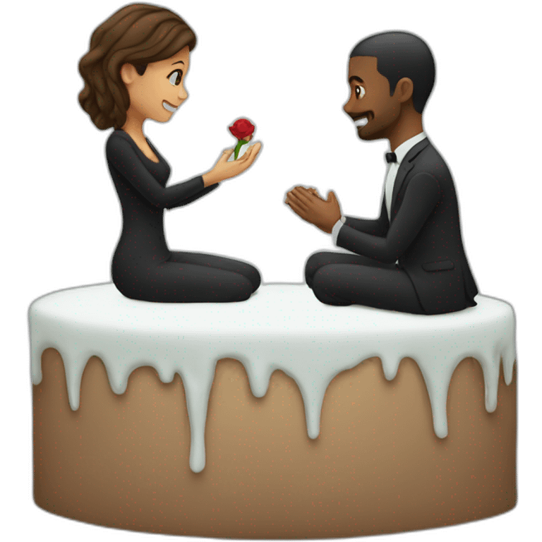 Engagement proposal emoji