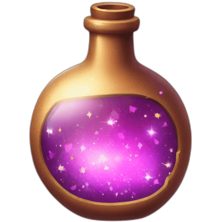 magical potion with sparkles emoji